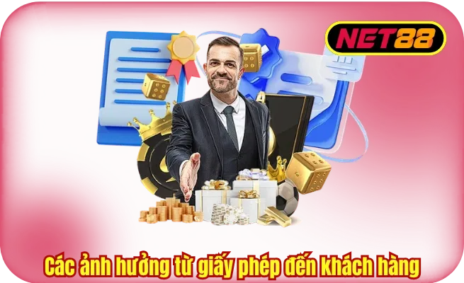 anh huong tu giay phep den khach hang Các ảnh hưởng từ giấy phép đến khách hàng