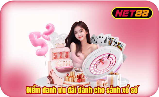 diem danh uu dai danh cho sanh xo so Điểm danh ưu đãi dành cho sảnh xổ số