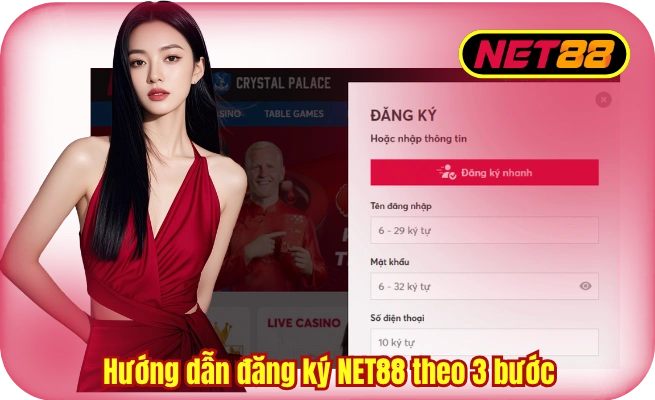 huong dan dang ky net88 theo 3 buoc Hướng dẫn đăng ký NET88 theo 3 bước